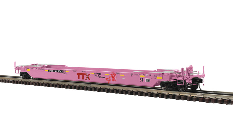 Atlas O 3001765 - Master - 53' Rebuilt Well Car “TTX” #469542 (On Track For A Cure)