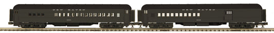 Atlas O 3001768B - Premier - Madison Heavyweight Passenger Car Set “New Haven” (2-Car) - MrMuffin'sTrains