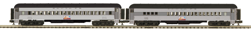 Atlas O 3001770B - Premier - Madison Heavyweight Passenger Car Set “Santa Fe”  (2-Car)