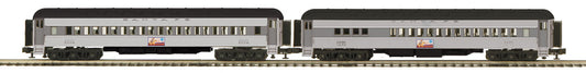 Atlas O 3001770B - Premier - Madison Heavyweight Passenger Car Set “Santa Fe”  (2-Car) - MrMuffin'sTrains