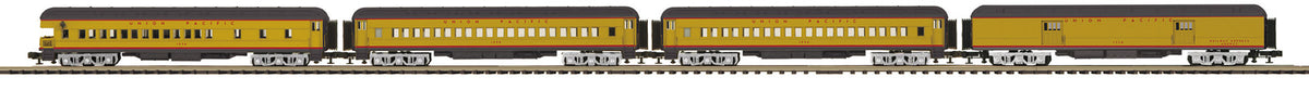 Atlas O 3001774A - Premier - Madison Heavyweight Passenger Car Set “Union Pacific” (4-Car) - MrMuffin'sTrains