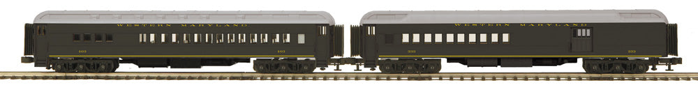 Atlas O 3001776B - Premier - Madison Heavyweight Passenger Car Set “Western Maryland” (2-Car)