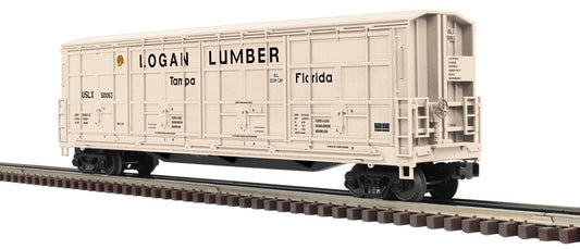 Atlas O 3002797 - Premier - 50' All Door Box Car "Logan Lumber" (2-Rail) - MrMuffin'sTrains