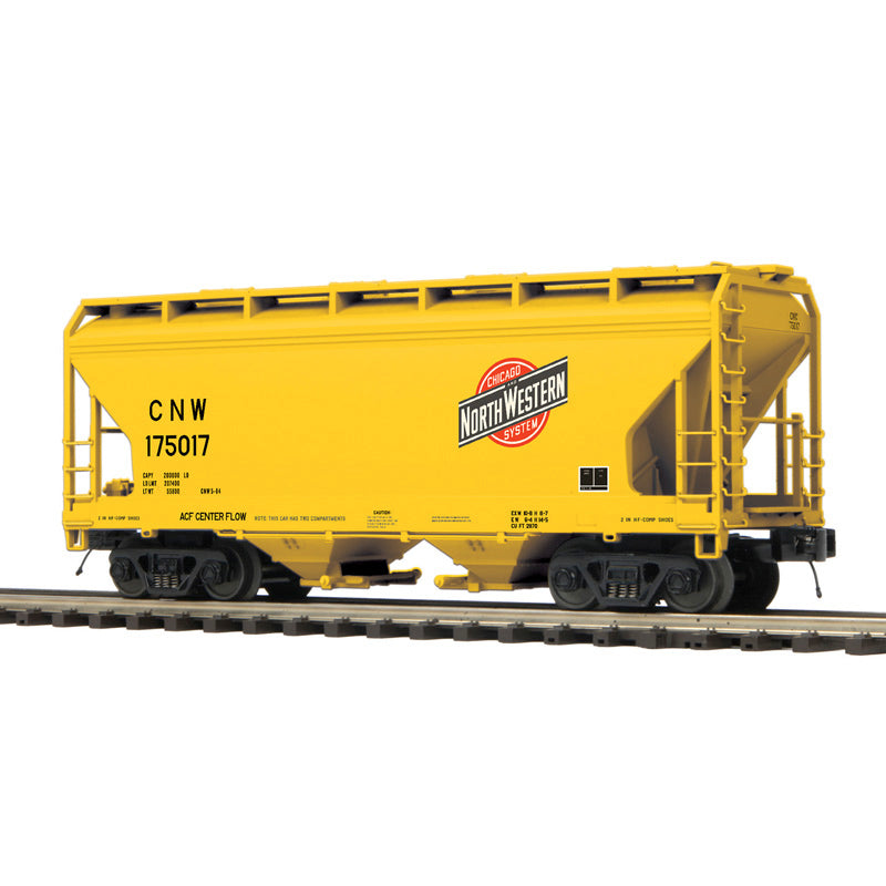 Atlas O 3001893 - Premier - 2-Bay Centerflow Hopper Set "Chicago & North Western" (3-Car)