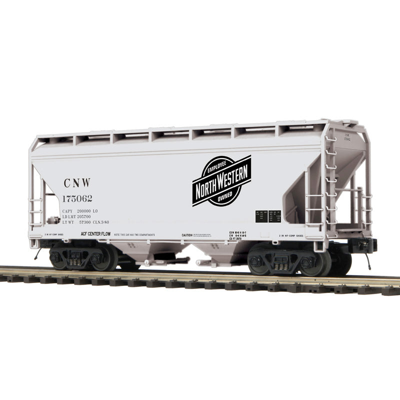 Atlas O 3001893 - Premier - 2-Bay Centerflow Hopper Set "Chicago & North Western" (3-Car)