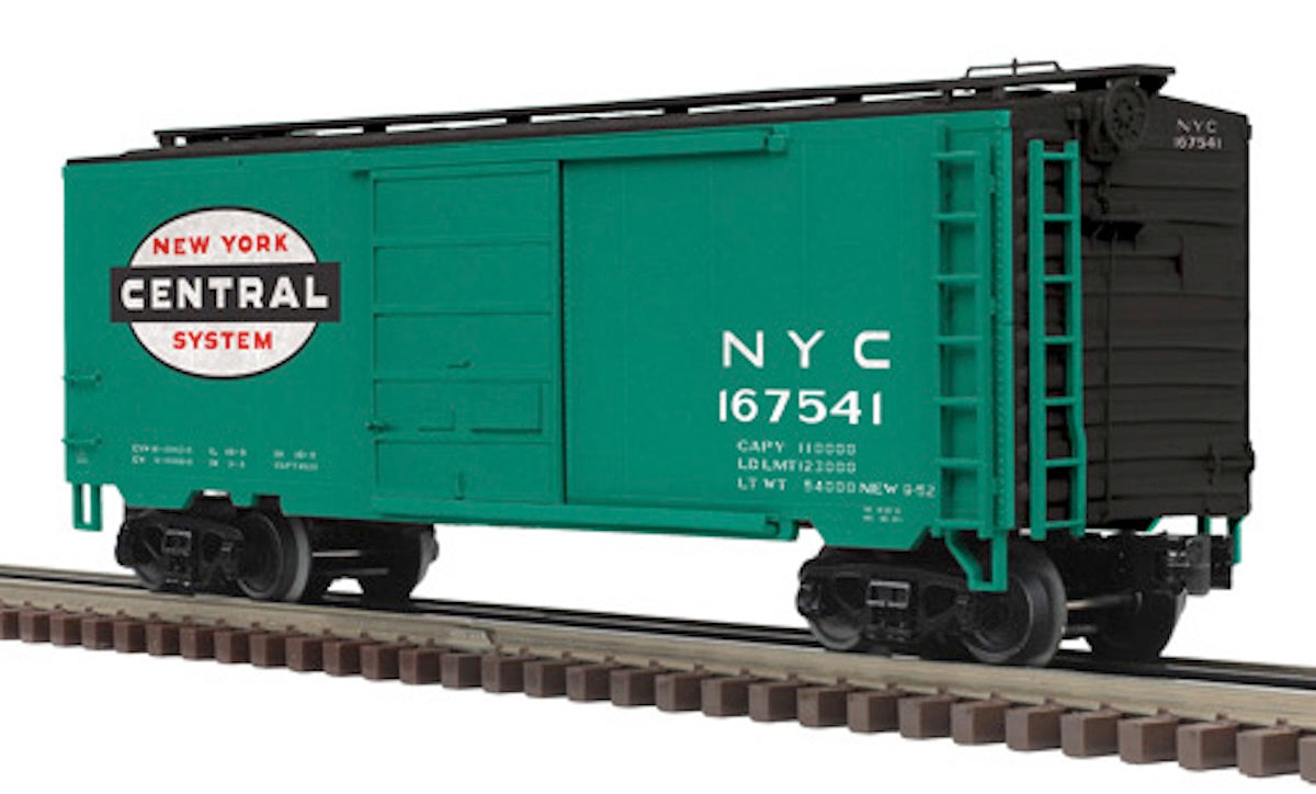 Atlas O 3002898 - Premier - 40' PS-1 Box Car "New York Central" w/ 6' Door (2-Rail)