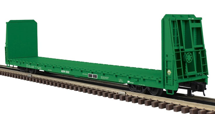 Atlas O 3001926 - Trainman - Bulkhead Flat Car "Ashley Drew & Northern"