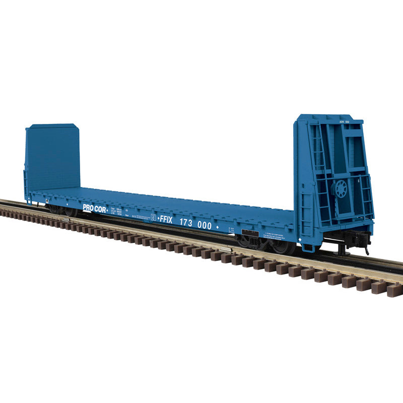 Atlas O 3001927 - Trainman - Bulkhead Flat Car "Procor" (FFIX)
