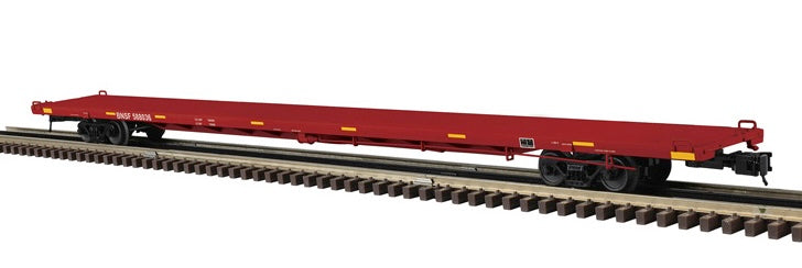 Atlas O 3002936 - Master - 89'4" Flat Car "BNSF" (2-Rail)