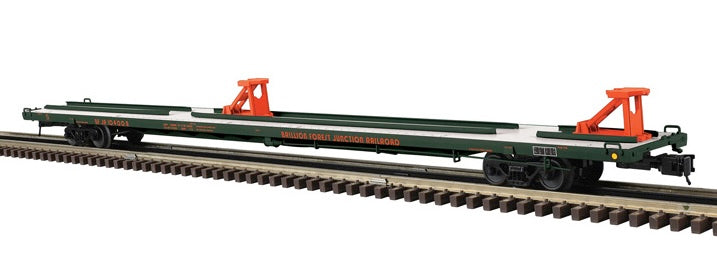 Atlas O 3001939 - Master - 89'4" Flat Car "Birillion & Forest Junction"