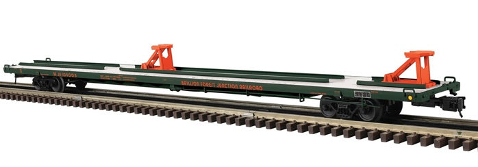 Atlas O 3001939 - Master - 89'4" Flat Car "Birillion & Forest Junction"