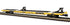 Atlas O 3002942 - Master - 89'4" Flat Car "Trailer Train" (TTAX) 2-Rail