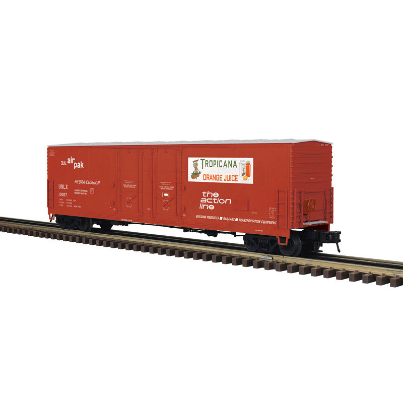 Atlas O 3001985 - Master - 53' Evans Double Plug Door Box Car "USLX" (Tropicana)