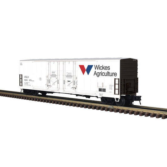 Atlas O 3002987 - Master - 53' Evans Double Plug Door Box Car "USLX" (Wickes Agriculture) 2-Rail