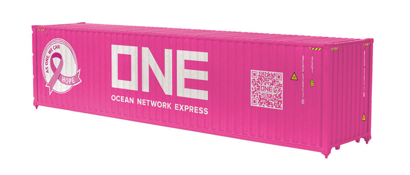 Atlas O 3002586 - Master - 40' High Cube Container “ONE” (Hope Container) - MrMuffin'sTrains