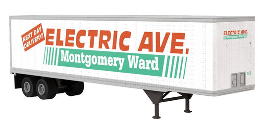 Atlas O 3002841 - Master - 45' Pines Trailer "Montgomery Ward Electric Ave" - MrMuffin'sTrains