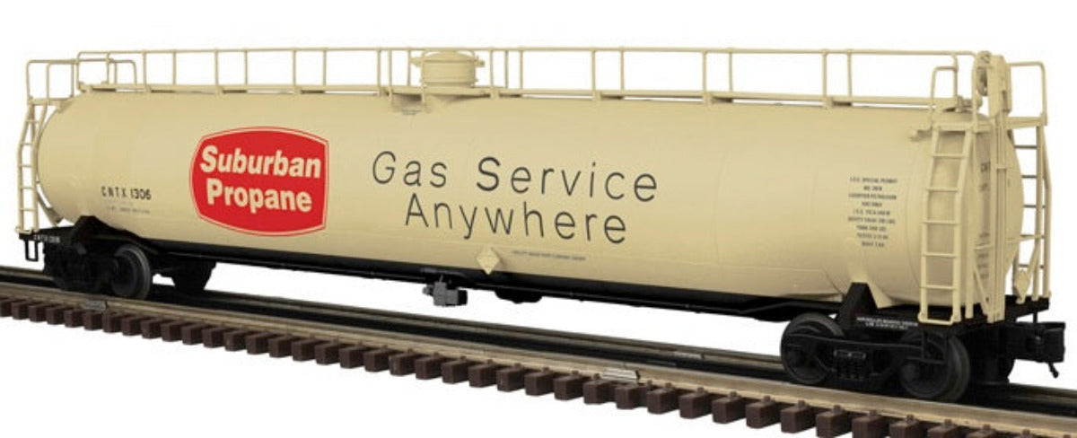 Atlas O 3001868 - Master - 33,000 Gallon Tank Car "Suburban Propane" ( – MrMuffin'sTrains