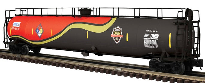 Atlas O 3002871 - Master - 33,000 Gallon Tank Car "NS Safety Train" (Norfolk Southern) 2-Rail