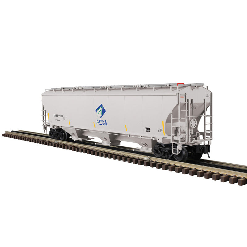 Atlas O 3002920 - Master - Trinity 5161 Covered Hopper Car "ADM" (Leaf Logo) 2-Rail