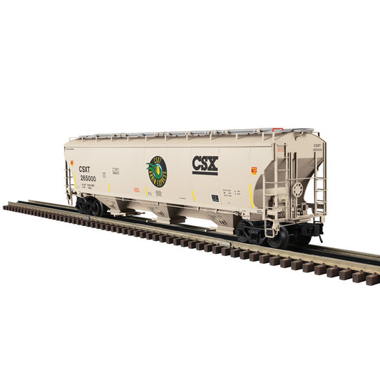 Atlas O 3002921 - Master - Trinity 5161 Covered Hopper Car "CSX" (Grain Express) 2-Rail