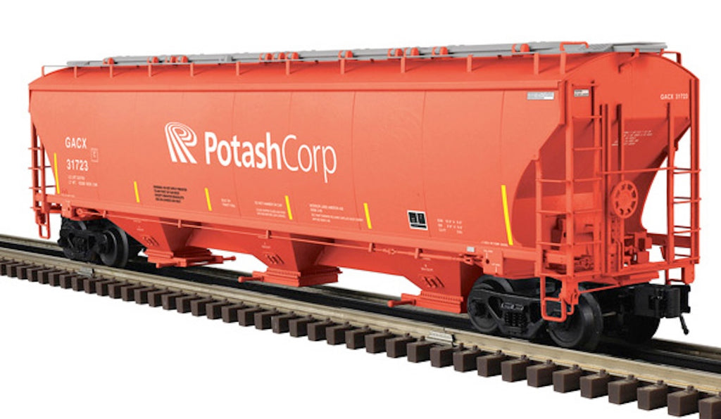 Atlas O 3001923 - Master - Trinity 5161 Covered Hopper Car "GACX" (PotashCorp)