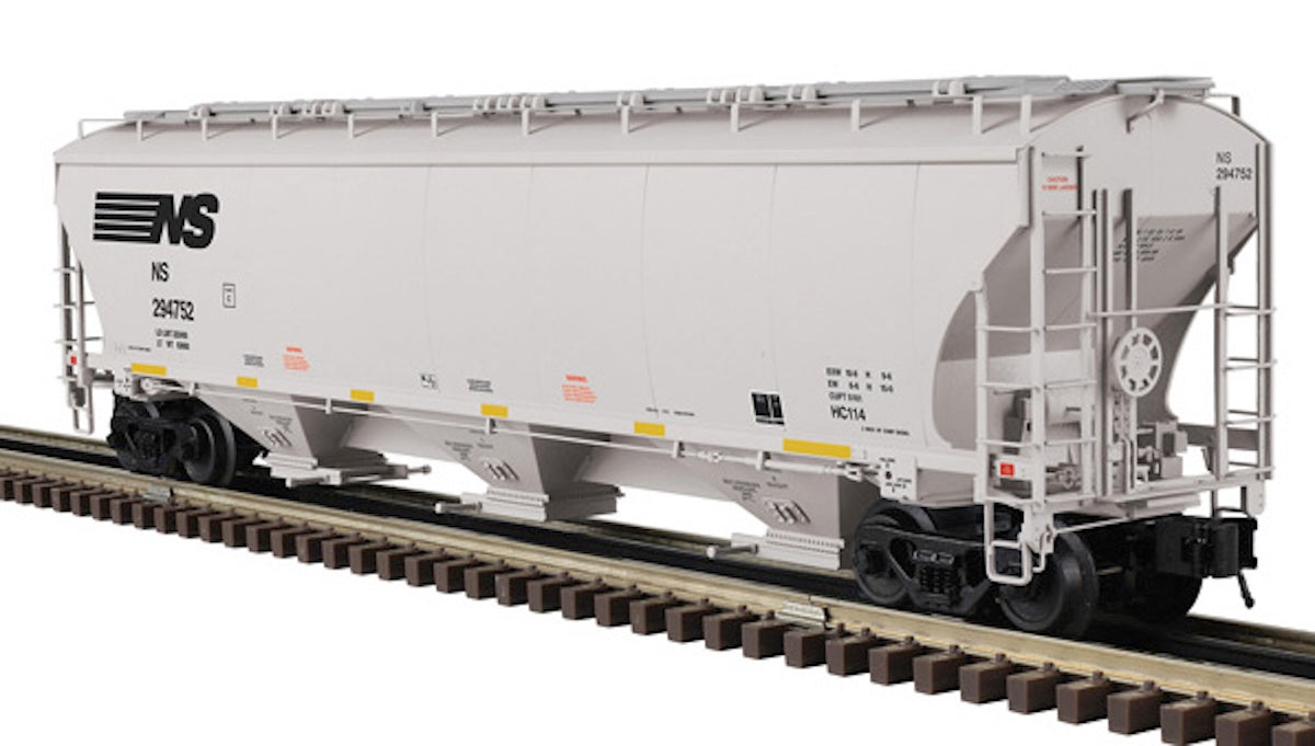 AO-3001925 Atls Master O Trinity 5161 Covered Hopper Norfolk Southern 518723, 518731, 518740, 518746 - 3-Rail