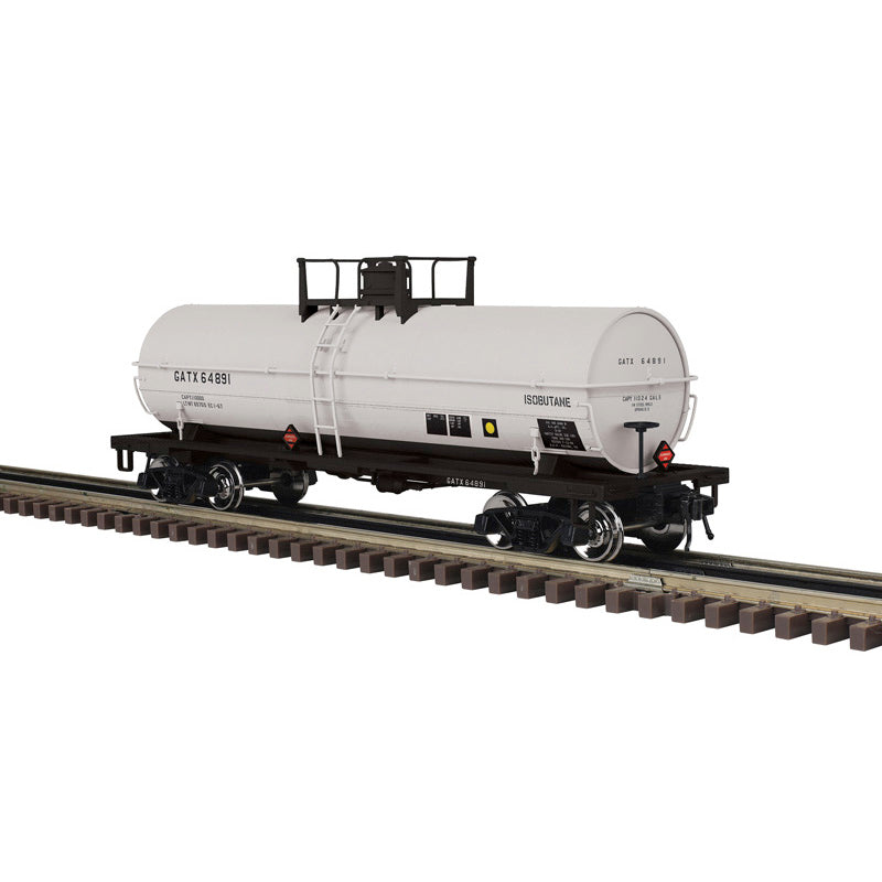 Atlas O 3002993 - Master - 11,000 Gallon Tank Car "GATX" (Isobutane) 2-Rail