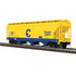 Atlas O 3004096 - Premier - 3-Bay Centerflow Covered Hopper Car "Chessie System" (Western Maryland) 2-Rail