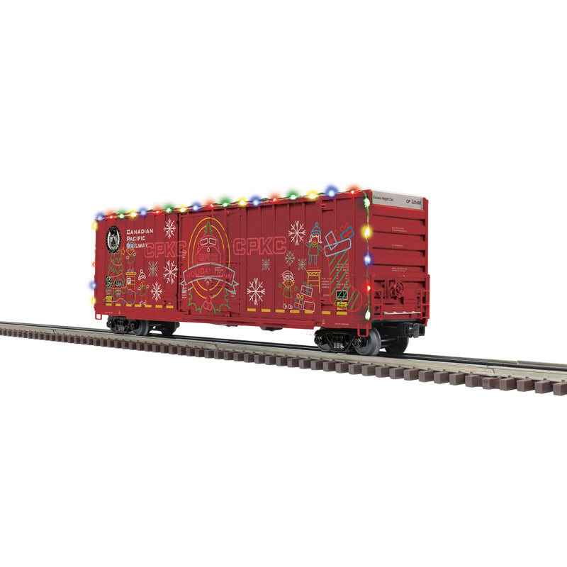 Atlas O 3003114 - Premier - 50' Gunderson High Cube Box Car "CPKC" #220488 w/ Lights