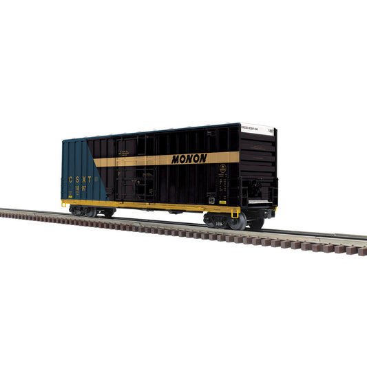 Atlas O 3003120 - Premier - 50' Gunderson High Cube Box Car Set "CSX" (Heritage) 3-Car - MrMuffin'sTrains