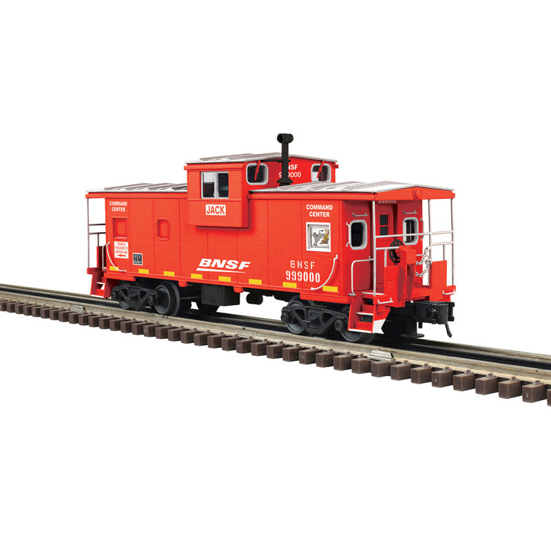 Atlas O 3004139 - Master - Extended Vision Caboose "BNSF" #999000 (Command Center) 2-Rail