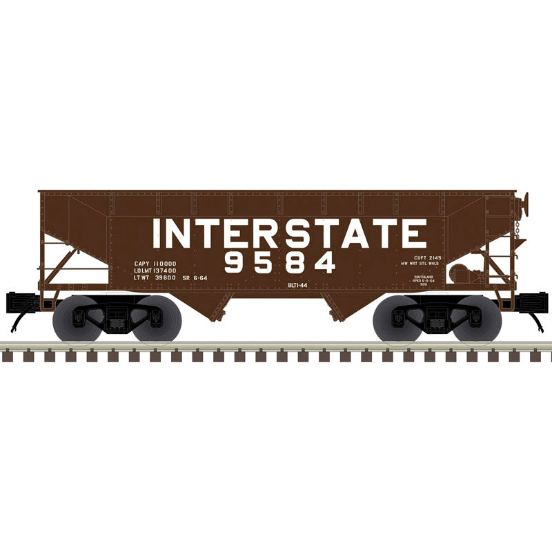 Atlas O 3003151 - Premier - 2-Bay Offset Hopper Car "Interstate"