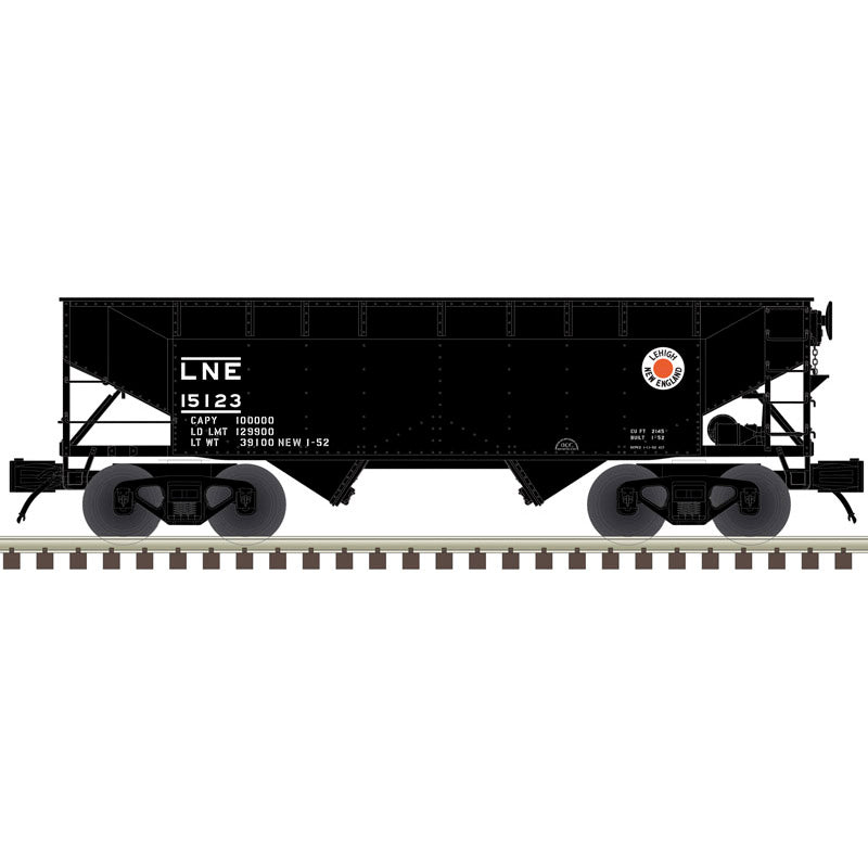 Atlas O 3003152 - Premier - 2-Bay Offset Hopper Car "Lehigh New Englan