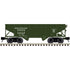 Atlas O 3004155 - Premier - 2-Bay Offset Hopper Car "US Army" (2-Rail)