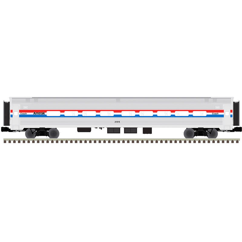 Atlas O 3003220 - Premier - Amfleet Passenger Car Set "Amtrak" (4-Car) Phase III