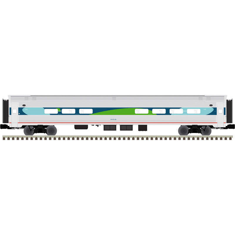 Atlas O 3004229 - Premier - Amfleet Passenger Car Set "Amtrak" (4-Car) Phase V (2-Rail)