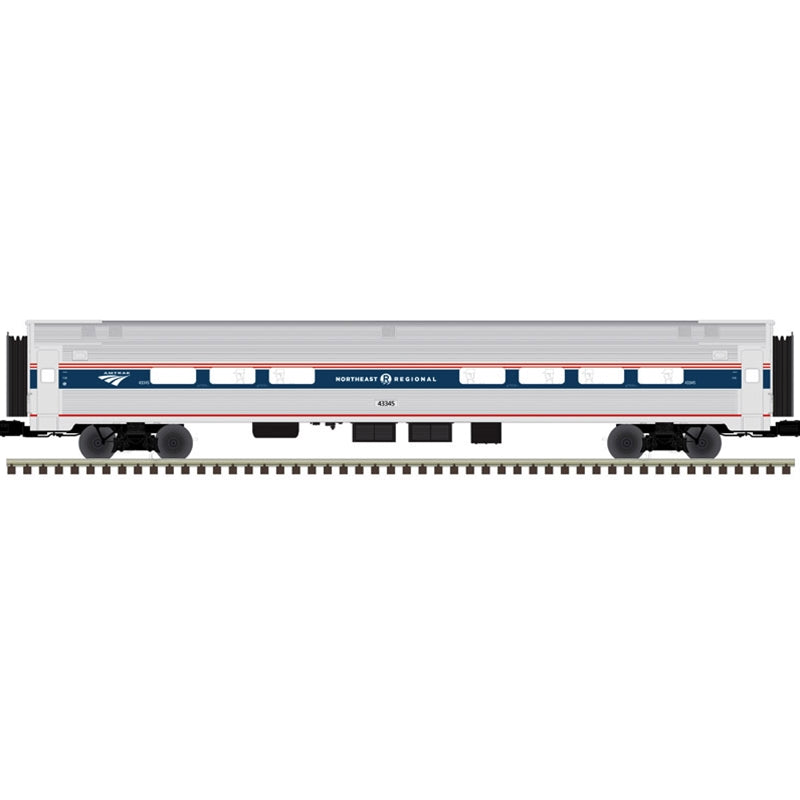 Atlas O 3003226 - Premier - Amfleet Passenger Car "Amtrak" Phase VI - NE Regional