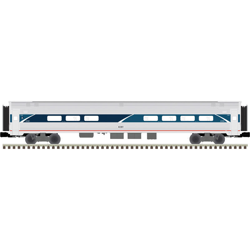 Atlas O 3003227 - Premier - Amfleet Passenger Car Set "Amtrak" (4-Car) Phase VII