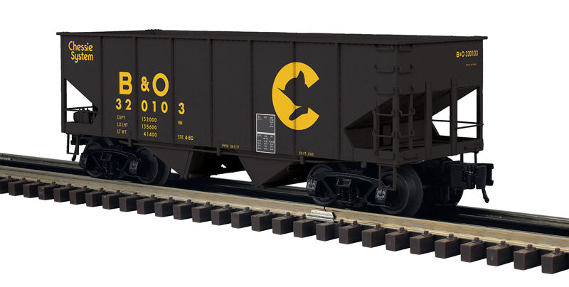 Atlas O 3005823 - Master - 55-Ton Coal Hopper “Chessie System” (Baltimore & Ohio)