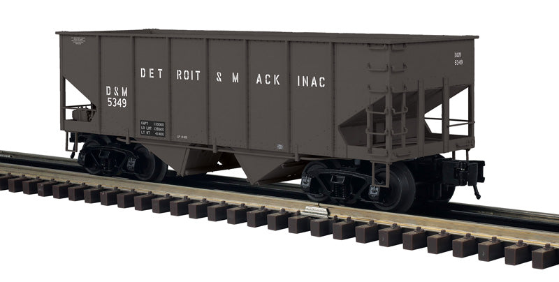 Atlas O 3005825 - Master - 55-Ton Coal Hopper “Detroit & Mackinac”