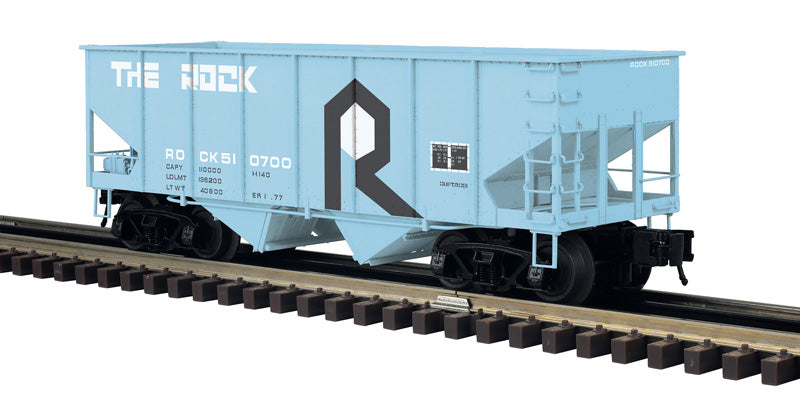 Atlas O 3006827 - Master - 55-Ton Coal Hopper “Rock Island” (2-Rail)