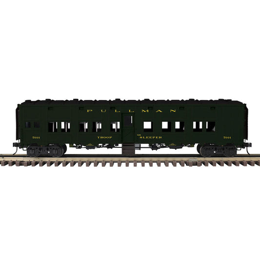 Atlas O 3008727 - Master - Express Boxcar - Troop Sleeper "Pullman" (2-Rail)