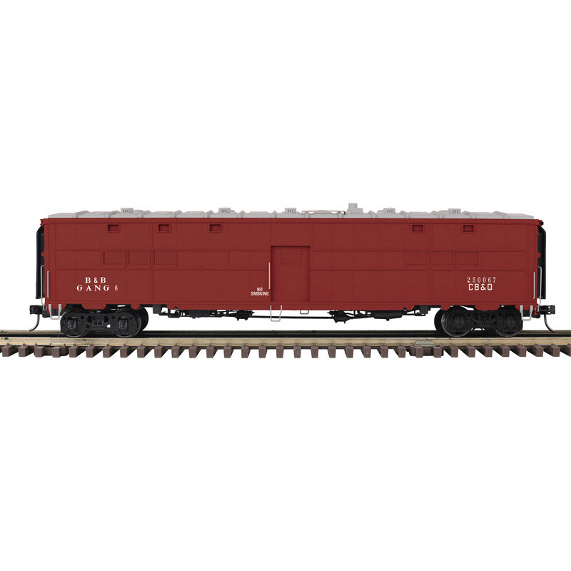 Atlas O 3007735 - Master - Express Boxcar Troop Kitchen Car "Chicago, Burlington & Quincy"