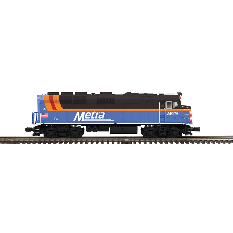 Atlas O 30138283 - Premier - F40PH Diesel Locomotive "Metra" (New Image) #106 w/ PS3