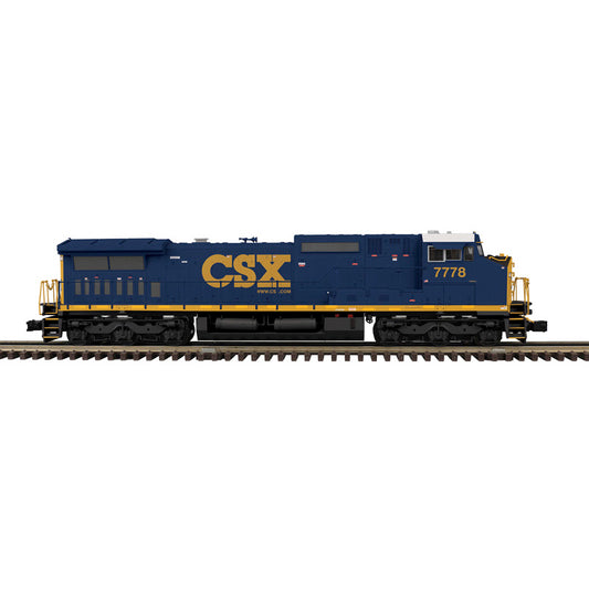 Atlas O 30138546 - Trainman - Dash8-40CW Diesel Locomotive "CSX" #7778 (2-Rail) - MrMuffin'sTrains