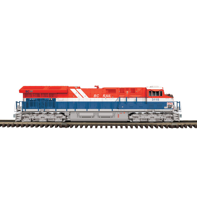 Atlas O 30138663 - Premier - ET44 Diesel Locomotive "Canadian National" #3115 (BC Rail Heritage)