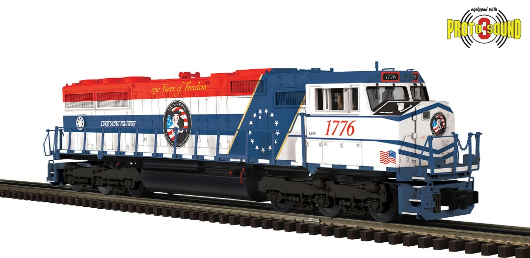 Atlas O 30138746 - Premier - SD70M Locomotive "Lake State Railway" (U.S.A 250th Anniversary)