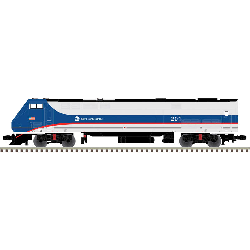 Atlas O 30138899 - Premier - P42 Diesel Locomotive "Metro North" #201 (2-Rail)