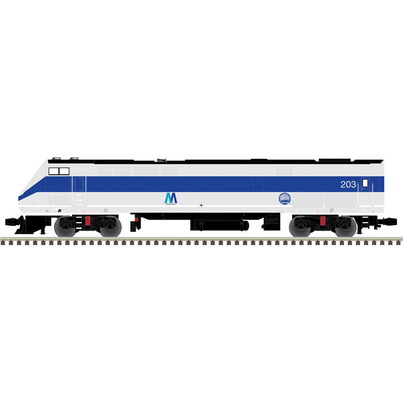Atlas O 30138889 - Premier - P42 Diesel Locomotive "Metro North" #203 (MTA Central Heritage)