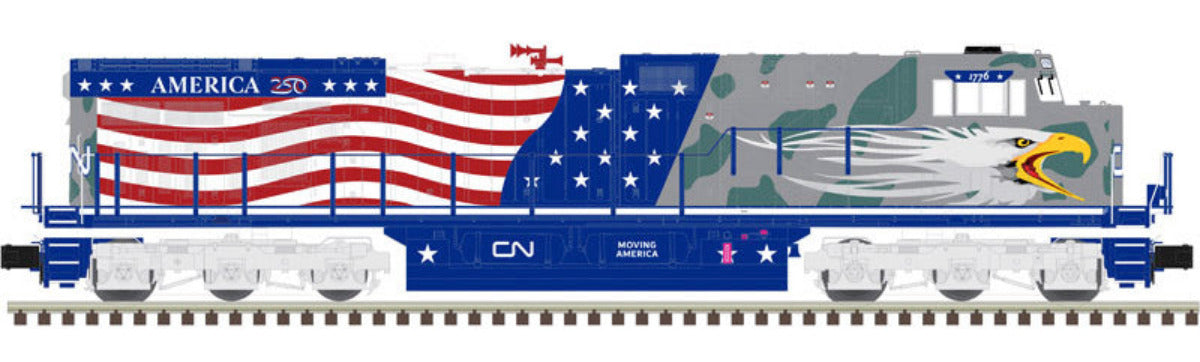 Atlas O 30138906 - Premier - ES44 Diesel Locomotive "Canadian National" #1776